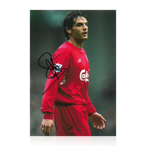 Fernando Morientes Signed 12x8 Photo