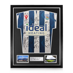 West Bromwich Albion F.C. Squad Signed 2024/25 Home Shirt