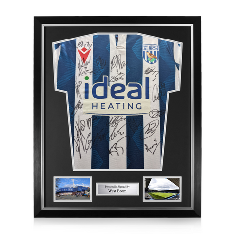 West Bromwich Albion F.C. Squad Signed 2024/25 Home Shirt