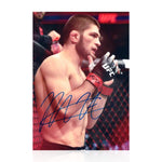 Khabib Nurmagomedov Signed 12x8 Photo