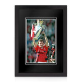 Bryan Robson Signed A4 Photo