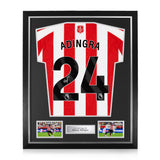Simon Adingra Signed Framed 2026/27 Home Shirt