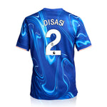 Axel Disasi Signed Chelsea 2024/25 Home Shirt