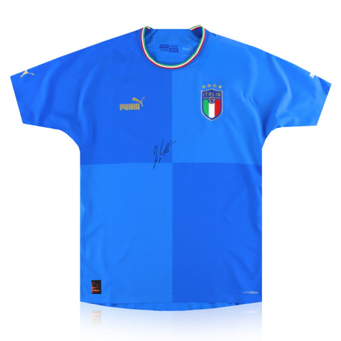 Daniele De Rossi Signed Italy Home Shirt