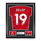 Liam Delap Signed Framed 2026/27 Home Shirt