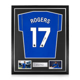 Morgan Rogers Signed Framed 2026/27 Home Shirt
