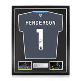 Dean Henderson Signed Framed 2025/26 Goalkeeper Shirt