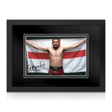 Nathaniel Wood Signed A4 Photo