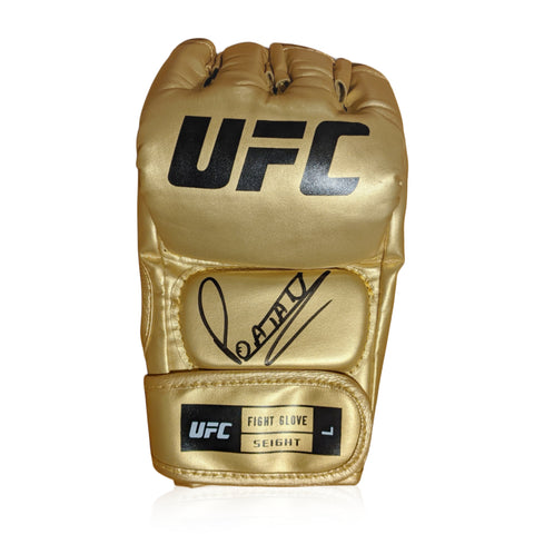 Alex Pereira Signed UFC Gold Glove w/ Beckett Authentication