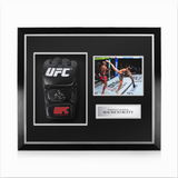 Mauricio Ruffy Signed Framed UFC Glove w/ JSA Authentication