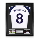Yves Bissouma Signed Framed Tottenham Hotspur 2025/26 Home Shirt