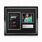 Shavkat Rakhmonov Signed Framed UFC Glove w/ Beckett Authentication