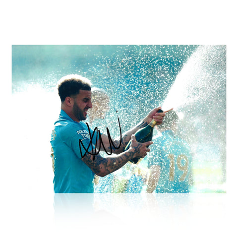 Kyle Walker Signed 12x8 Photo