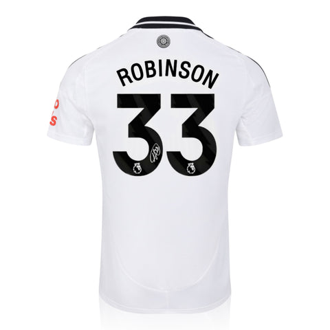 Antonee Robinson Signed Fulham 2024/25 Home Shirt