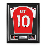 Eberechi Eze Signed Framed 2026/27 Home Shirt