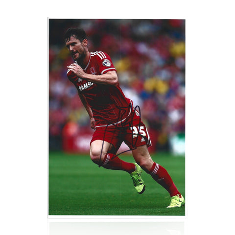 David Nugent Signed A4 Photo