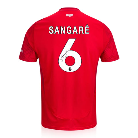 Ibrahim Sangaré Signed Nottingham Forest 2024/25 Home Shirt