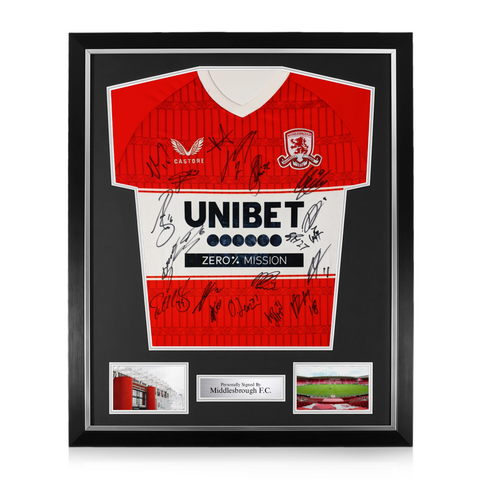 Middlesbrough F.C. Squad Signed 2025/26 Home Shirt