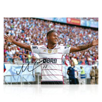 Matheus França Signed A4 Photo