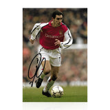 Robert Pires Signed 12x8 Photo