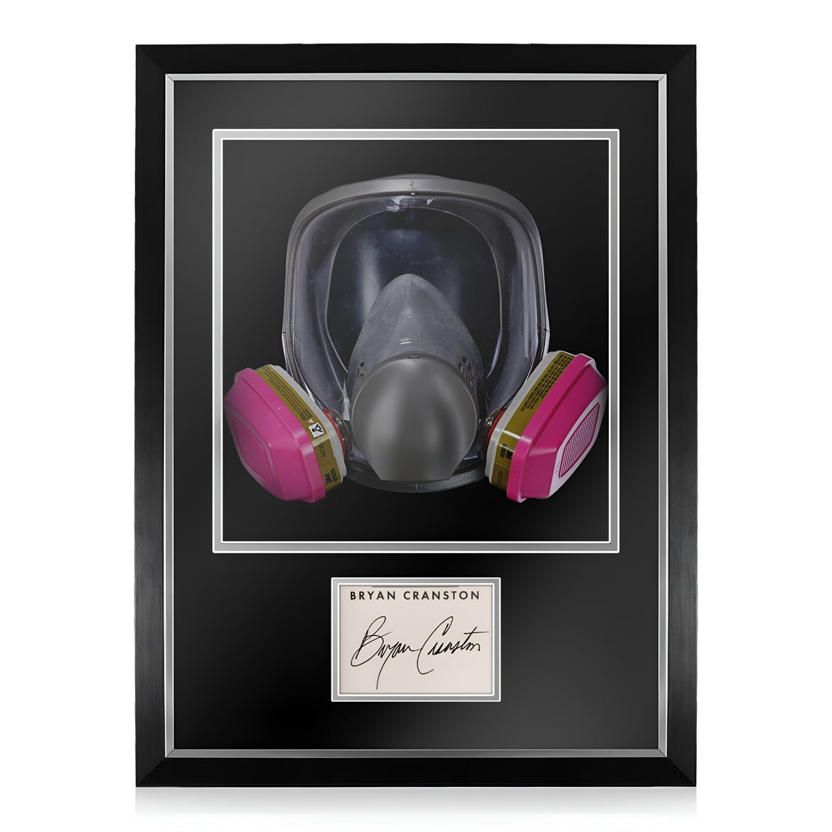 Bryan Cranston Signed Framed Display w/ Full-size Breaking Bad Style R ...