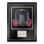 Bryan Cranston Signed Framed Display w/ Full-size Breaking Bad Style Respirator Mask