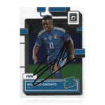 Wilfried Gnonto Signed 2022 Donruss Soccer Italy #183 RC Rookie