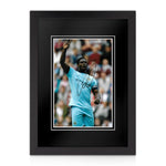 Micah Richards Signed A4 Photo