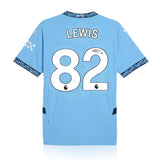 Rico Lewis Signed Manchester City 2024/25 Home Shirt