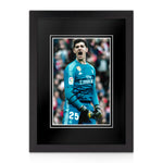 Thibaut Courtois Signed 12x8 Photo