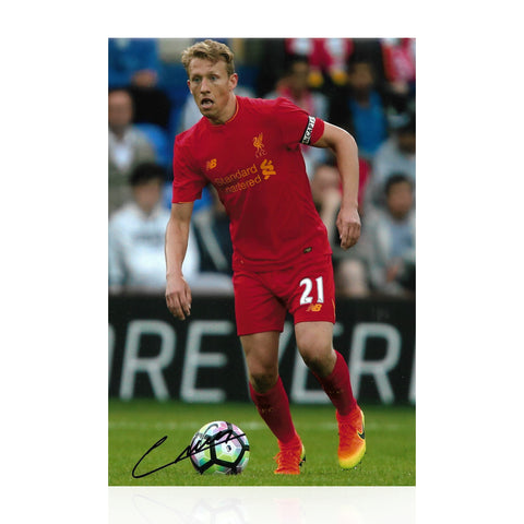 Lucas Leiva Signed 12x8 Photo