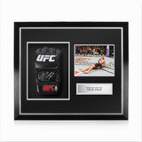 Nick Diaz Signed Framed UFC Glove w/ JSA Authentication