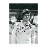 Glenn Hoddle Signed A4 Photo
