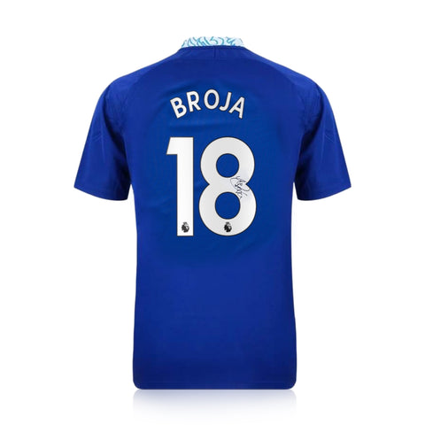 Armando Broja Signed Chelsea 2022/23 Home Shirt