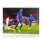 Dominic Calvert-Lewin Signed A4 Photo