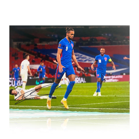 Dominic Calvert-Lewin Signed A4 Photo