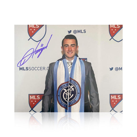 Jack Harrison Signed NYCFC Draft Photo