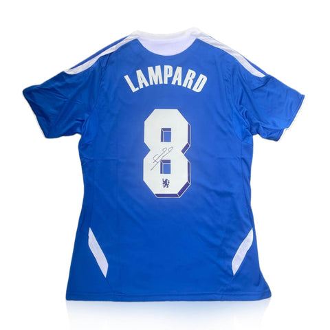 Frank Lampard Signed Chelsea 2012 Champions League Final Shirt