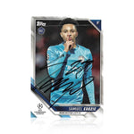 Samuel Edozie Signed Topps UCL Rookie Base Card