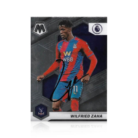 Wilfried Zaha Signed Mosaic Base Card