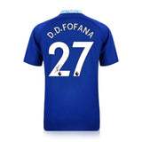 David Datro Fofana Signed Chelsea 2022/23 Home Shirt