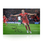 Tom Lawrence Signed A4 Photo