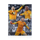 Brad Guzan signed 16x12