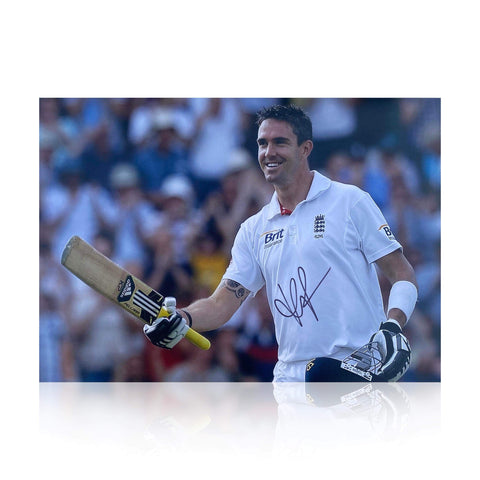 Kevin Pietersen Signed 12x8