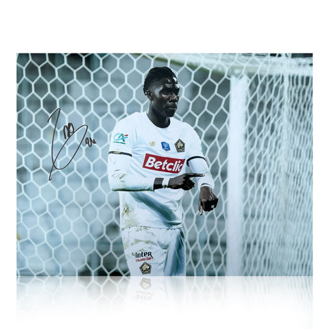 Amadou Onana Signed Lille 16x12