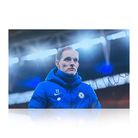 Thomas Tuchel Signed 12x8 Photo