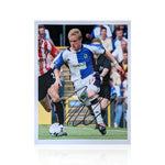 Damien Duff signed 10x8