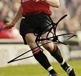 Jaap Stam Signed 12x8