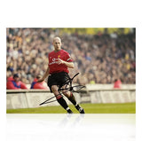 Jaap Stam Signed 12x8