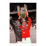 Teddy Sheringham Signed 18x12